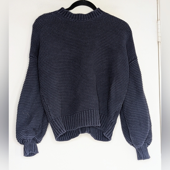 Alex Mill • Nico Cardigan Sweater in Navy - Picture 2 of 4